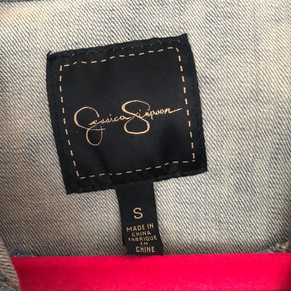 🌸Jessica Simpson Juniors Jean Jacket - Picture 3 of 3